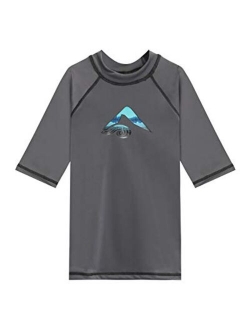 Boys' Haywire UPF 50  Sun Protective Rashguard Swim Shirt