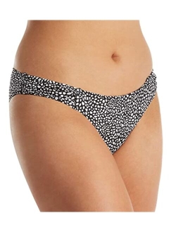 Women's Black Tab Side Swim Bottom