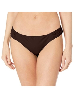 Women's Black Tab Side Swim Bottom