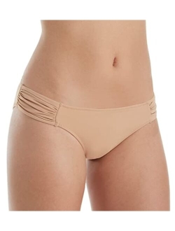 Women's Black Tab Side Swim Bottom