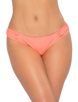 Women's Black Tab Side Swim Bottom