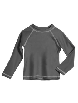 City Threads Boys Rash Guard in Long and Short Sleeves with SPF50+ Made in USA