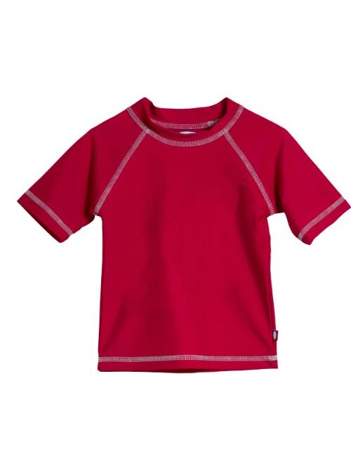 City Threads Boys Rash Guard in Long and Short Sleeves with SPF50+ Made in USA