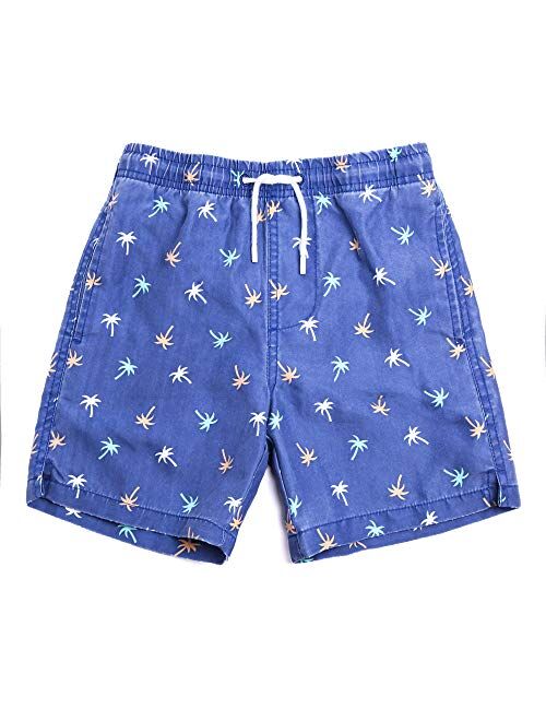 INGEAR Little Boys Quick Dry Beach Board Shorts Kids Swim Trunk Swimsuit Beach Shorts Swim Trunk for Boys