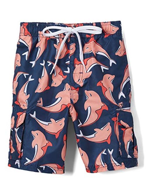 Kanu Surf Boys' Barracuda Quick Dry UPF 50+ Beach Swim Trunk