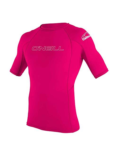 O'Neill Youth Basic Skins UPF 50+ Short Sleeve Rash Guard