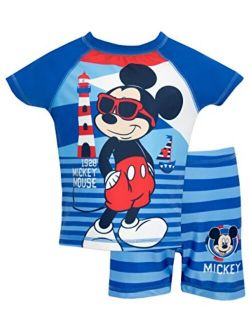 Mickey Mouse Boys Mickey Mouse Two Piece Swim Set
