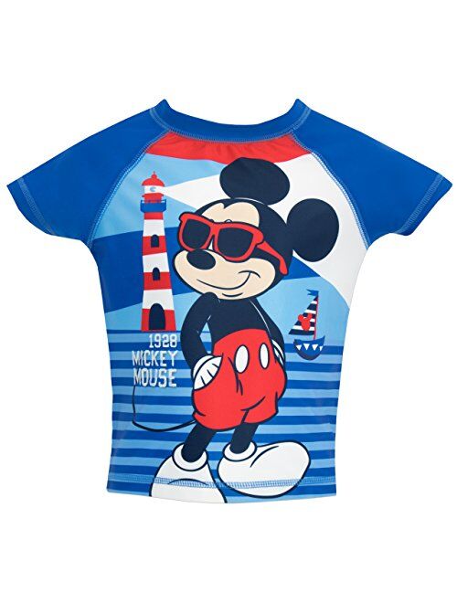 Disney Mickey Mouse Boys Mickey Mouse Two Piece Swim Set