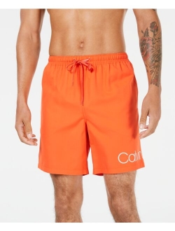 Men's Logo 7" Volley Swim Trunks, Created for Macy's