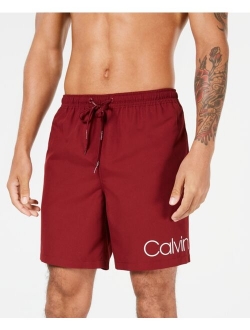 Men's Logo 7" Volley Swim Trunks, Created for Macy's