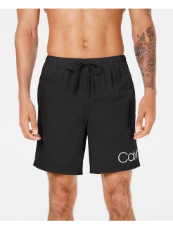 Men's Logo 7" Volley Swim Trunks, Created for Macy's