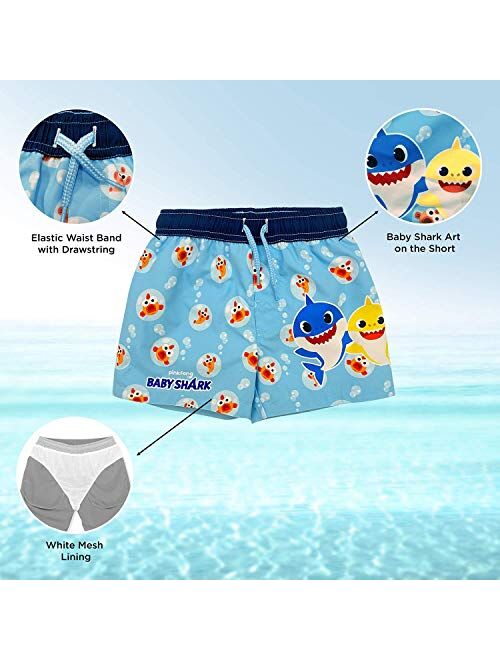 Dreamwave Infant Boy Authentic Character Swim Trunk UPF 50