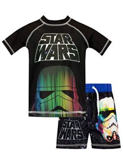 Boys' Stromtrooper Two Piece Swim Set