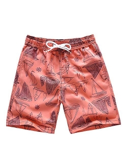 Boys Swim Trunks Quick Dry Beach Swim Shorts