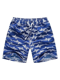 Boys Swim Trunks Quick Dry Beach Swim Shorts