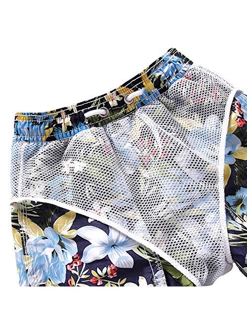 Boys Swim Trunks Quick Dry Beach Swim Shorts