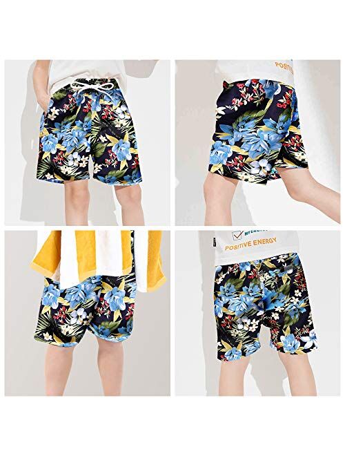 Boys Swim Trunks Quick Dry Beach Swim Shorts