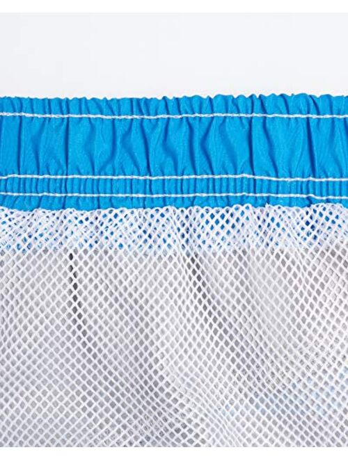 Quad Seven Boys’ Striped Swim Trunks (2 Pack)