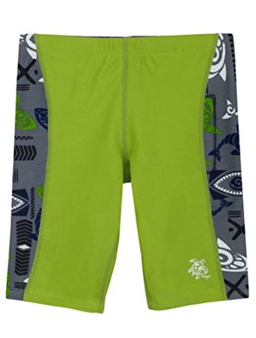 Reef Tuga Boys Jammer Swim Short 2-14 Years, UPF 50+ Sun Protection Swim Bottom