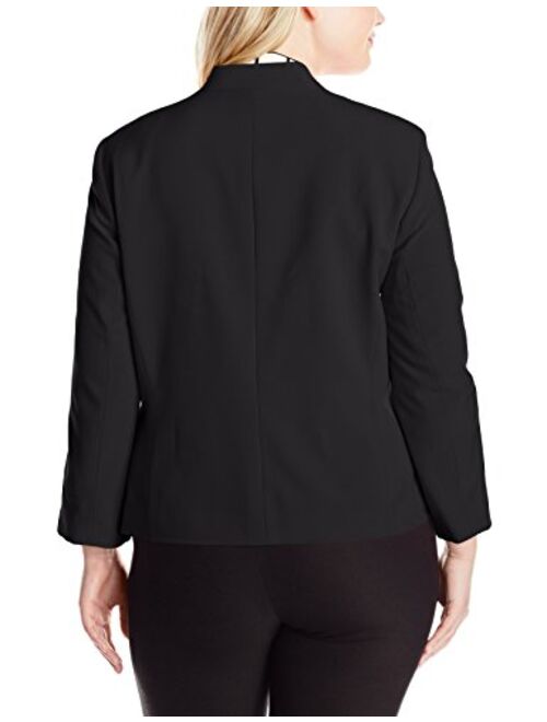 NINE WEST Women's Kiss Front Jacket