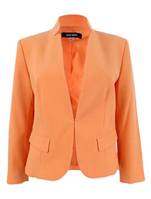 NINE WEST Women's Kiss Front Jacket