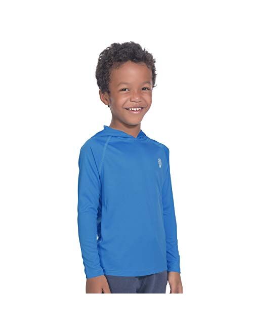 Hoodies for Boys Outdoor Recreation Shirts - Youth Athletic Tops Sun Protection UPF 50+