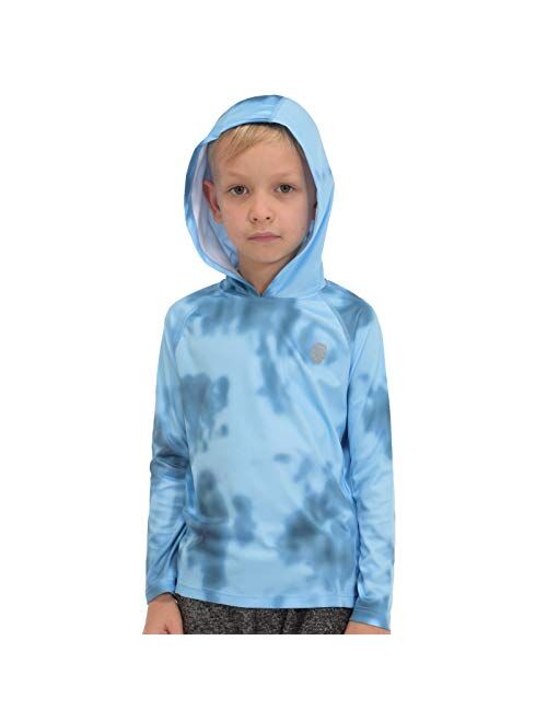 Hoodies for Boys Outdoor Recreation Shirts - Youth Athletic Tops Sun Protection UPF 50+