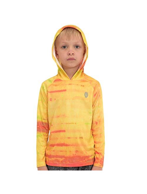 Hoodies for Boys Outdoor Recreation Shirts - Youth Athletic Tops Sun Protection UPF 50+