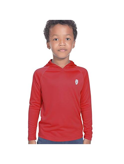 Hoodies for Boys Outdoor Recreation Shirts - Youth Athletic Tops Sun Protection UPF 50+