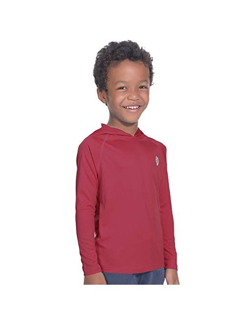 Hoodies for Boys Outdoor Recreation Shirts - Youth Athletic Tops Sun Protection UPF 50+