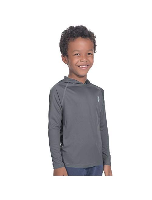 Hoodies for Boys Outdoor Recreation Shirts - Youth Athletic Tops Sun Protection UPF 50+