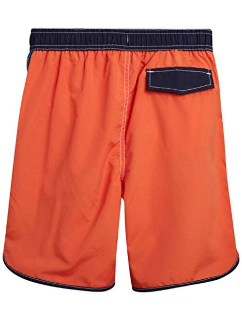 iXtreme Boys' Swimwear 4-Piece Set with Rash Guard T-Shirts and Swimsuit Trunks