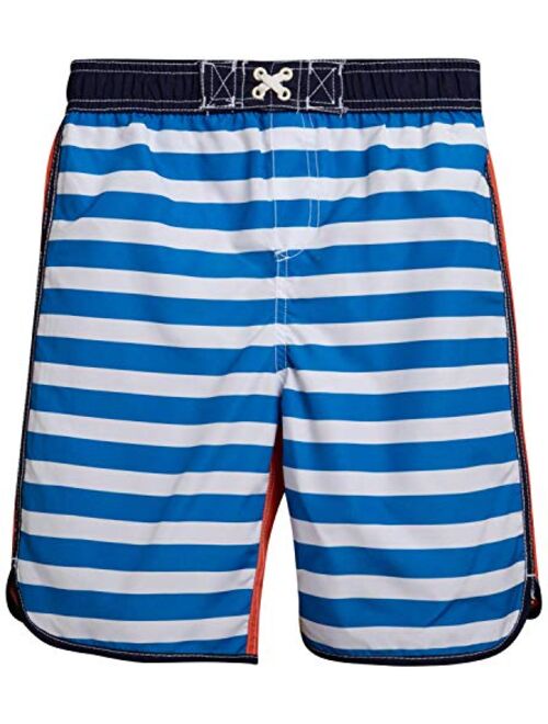 iXtreme Boys' Swimwear 4-Piece Set with Rash Guard T-Shirts and Swimsuit Trunks