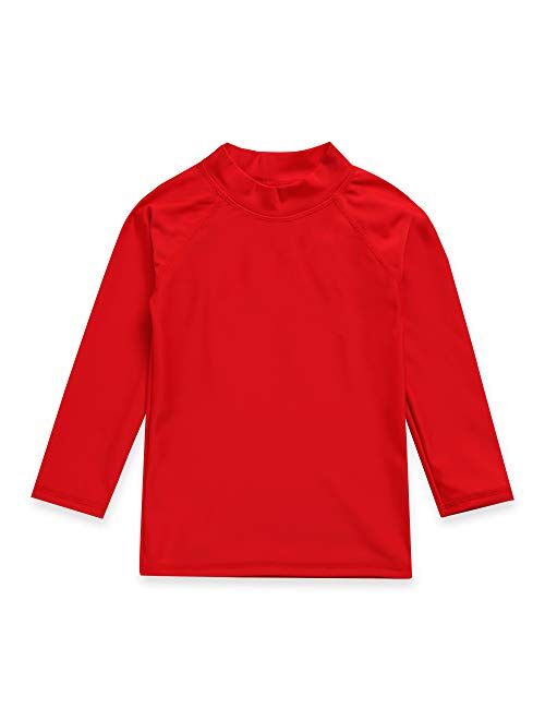 VAENAIT BABY 2T-7T Toddler Boys & Girls UPF 50+ Long Short Sleeve Rash Guard Swim Shirt Quick Dry