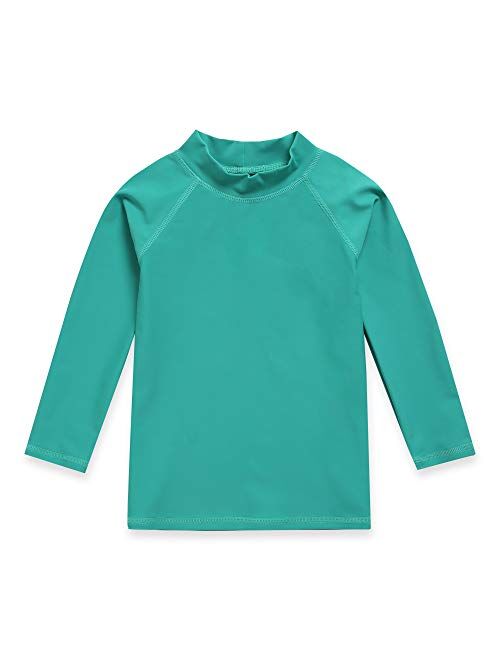 VAENAIT BABY 2T-7T Toddler Boys & Girls UPF 50+ Long Short Sleeve Rash Guard Swim Shirt Quick Dry