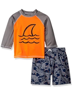 iXtreme Boys' Little Printed Rashguard Sets