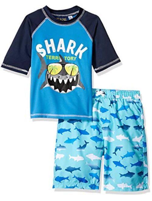 iXtreme Boys' Little Printed Rashguard Sets