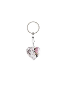 Keychain Love Heart Shaped Cute Elephant Metal Car Key Chain Rings For Women Girls