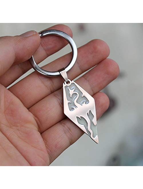 JZYZSNLB Keychain Keychain Keychain Fashion Pendant Glow in The Dark car Key Chain Bag Pendant