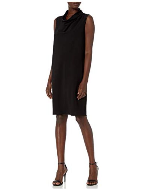 Anne Klein Women's Cowl Neck Sheath Dress