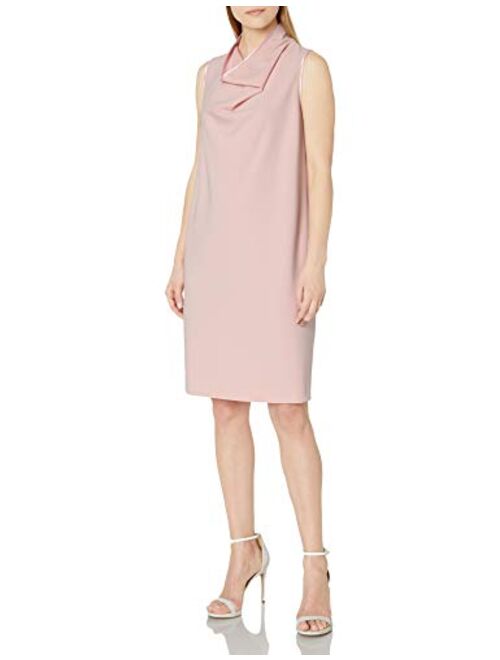 Anne Klein Women's Cowl Neck Sheath Dress