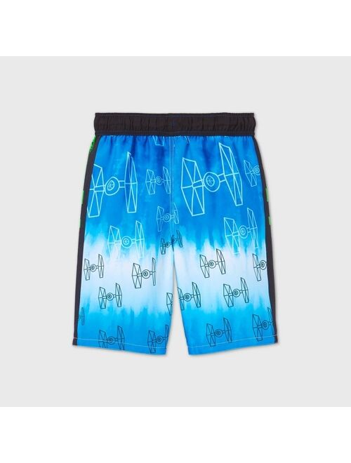 Boys' Star Wars Swim Trunks - Green