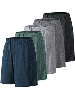 BALENNZ Athletic Shorts for Men with Pockets and Elastic Waistband Quick Dry Activewear