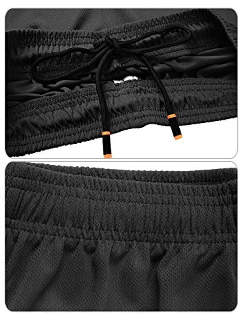 Neleus Men's 7" Mesh Running Workout Shorts