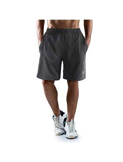 Roadbox Men's 7" Workout Running Shorts Lightweight Gym Athletic Shorts Basketball Shorts for Men with Pocket