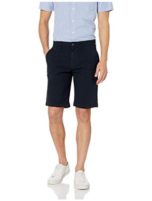 Amazon Brand - Goodthreads Men's 11" Inseam Comfort Stretch Seersucker Short