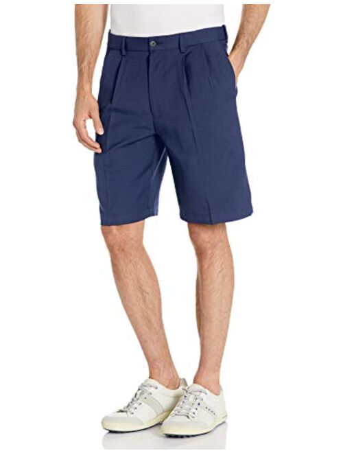 PGA TOUR Men's Double Pleat Expandable Short