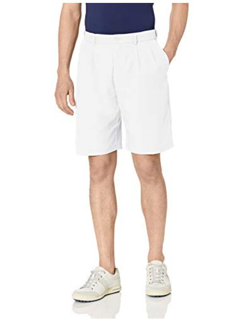 PGA TOUR Men's Double Pleat Expandable Short