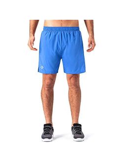 Naviskin Men's 5" Quick Dry Running Shorts Workout Athletic Outdoor Shorts Zip Pocket