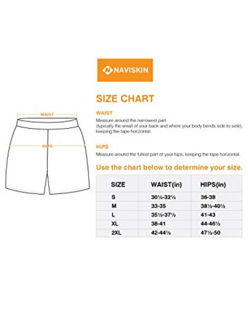 Naviskin Men's 5" Quick Dry Running Shorts Workout Athletic Outdoor Shorts Zip Pocket